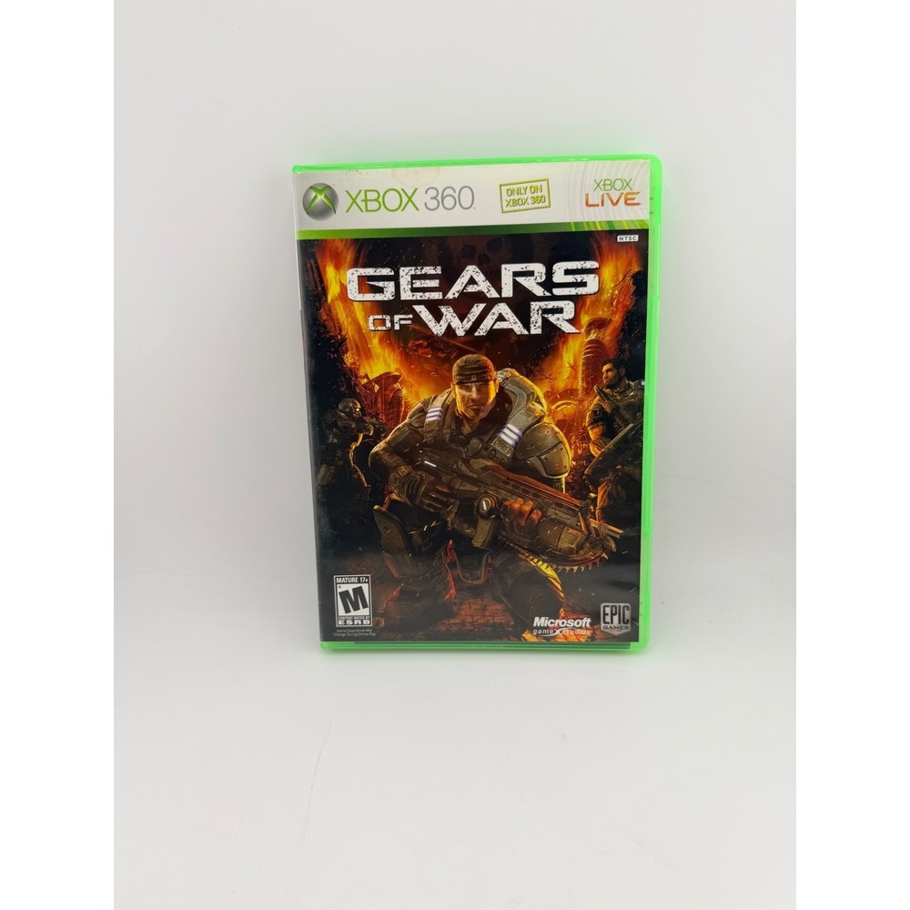 Gears of War Xbox 360 Game Complete with Manual Microsoft Epic Games 2006 NTSC - Picture 2 of 6